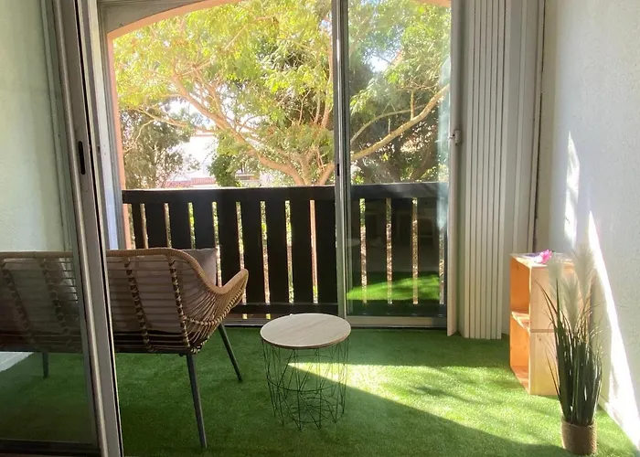 La Baleine Rose Centre Cap D'agde Apartamento