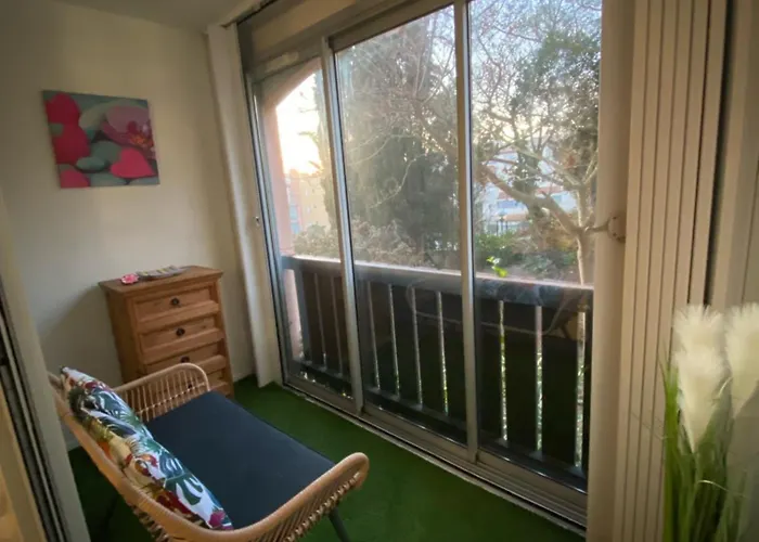 La Baleine Rose Centre Cap D'agde Apartamento